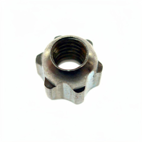 ECROU BOMBES TRAVERSANTS MAILLECHORT