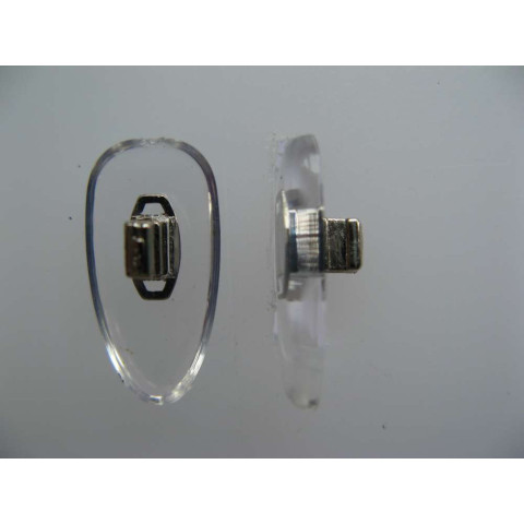 PLAQ.A CLIP. PVC SYM. INS. NI. 12 MM   10 PR