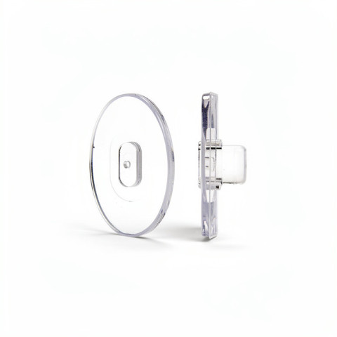 PLAQUETTE A CLIP. SYMETRIQUES PVC INSERT PLAST.  