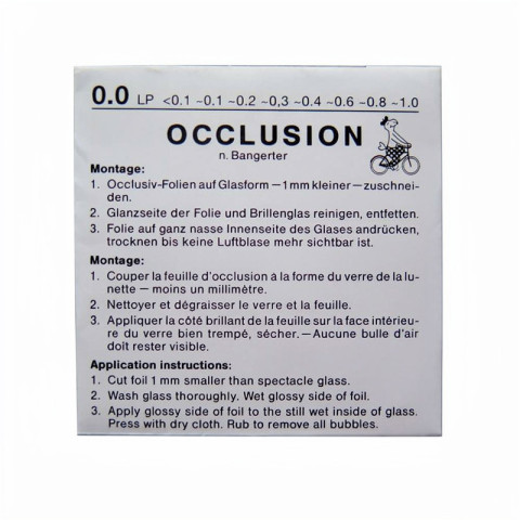 FEUILLES OCCLUSIONS GLOBI 