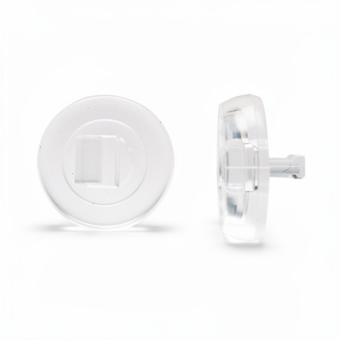 Plaquettes rondes silicone à clipper