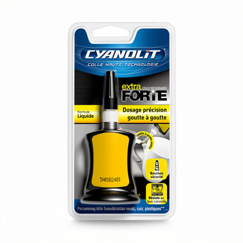 COLLE AU CYANOACRYLATE HAUTE TECHNOLOGIE 