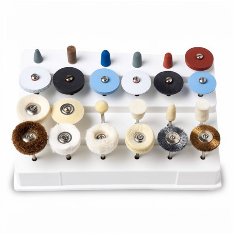 ASSORTIMENT BROSSETTES/MEULETTES/ POLISSOIRS 