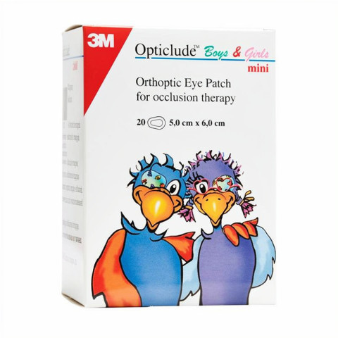 PANSEMENT OPTICLUDE 3M JUNIOR ILLUSTRES 