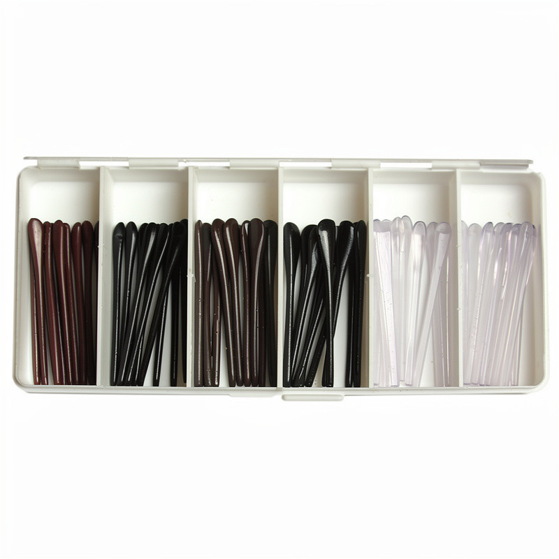 Assortiment cristal/brun/noir embouts acétate