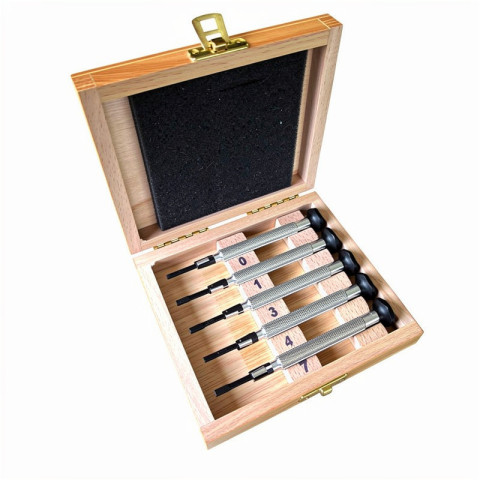 Assortiment clés écrous coffret bois 