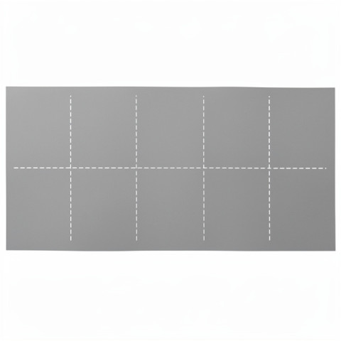 Feuille d'occlusion totale avec motif 