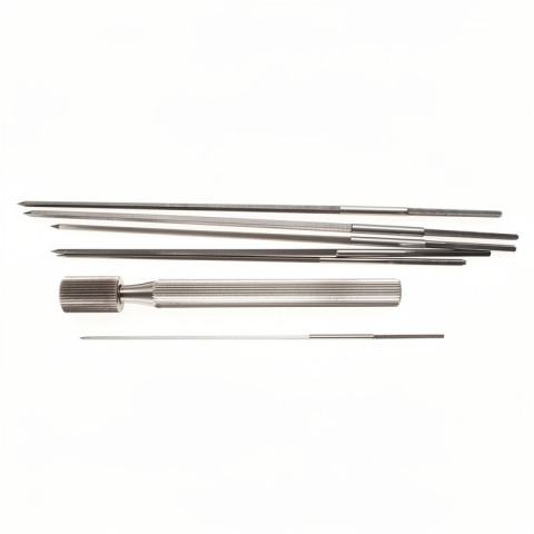 Assortiment 6 équarrissoirs en tube 