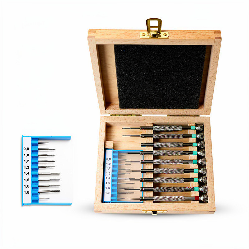 Assortiment tarauds et pointe de centrage coffret 