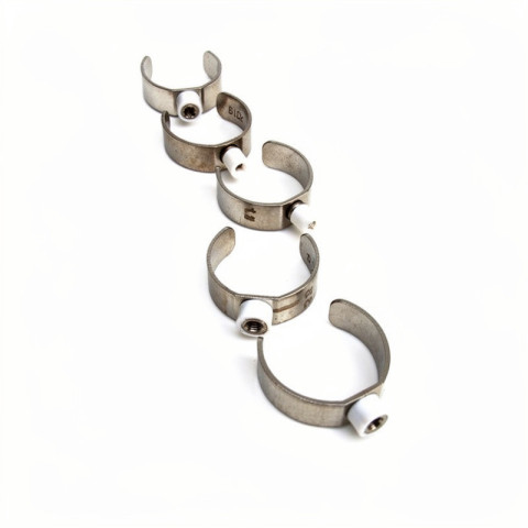 Assortiment de 5 bagues de vissage 