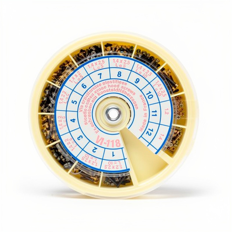 Assortiment vis cruciformes avec enduction plastique 