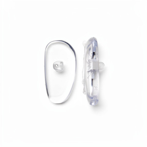 Plaquettes à visser souples PVC inserts polycarbonate asymétriques 