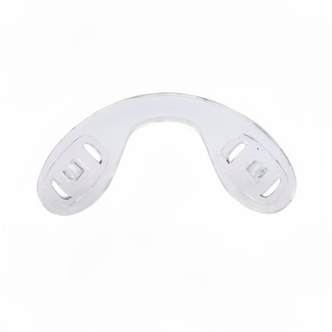 Plaquettes à visser jumelées en silicone 