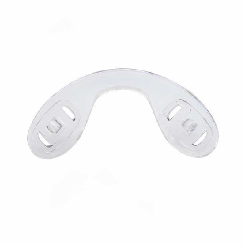 Plaquettes à visser jumelées en silicone 