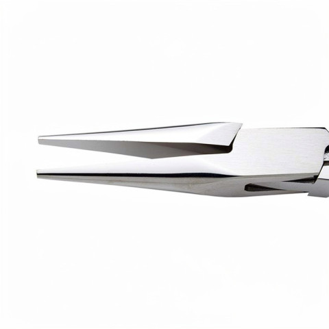 Pince à longs becs demi-ronds 