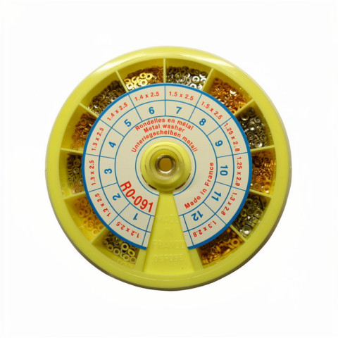 Assortiment rondelles métal