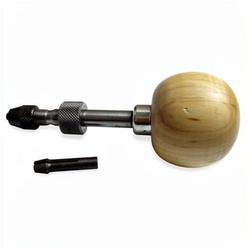 ROULE GOUPILLE PAUME TOURNANTE EN BOIS 