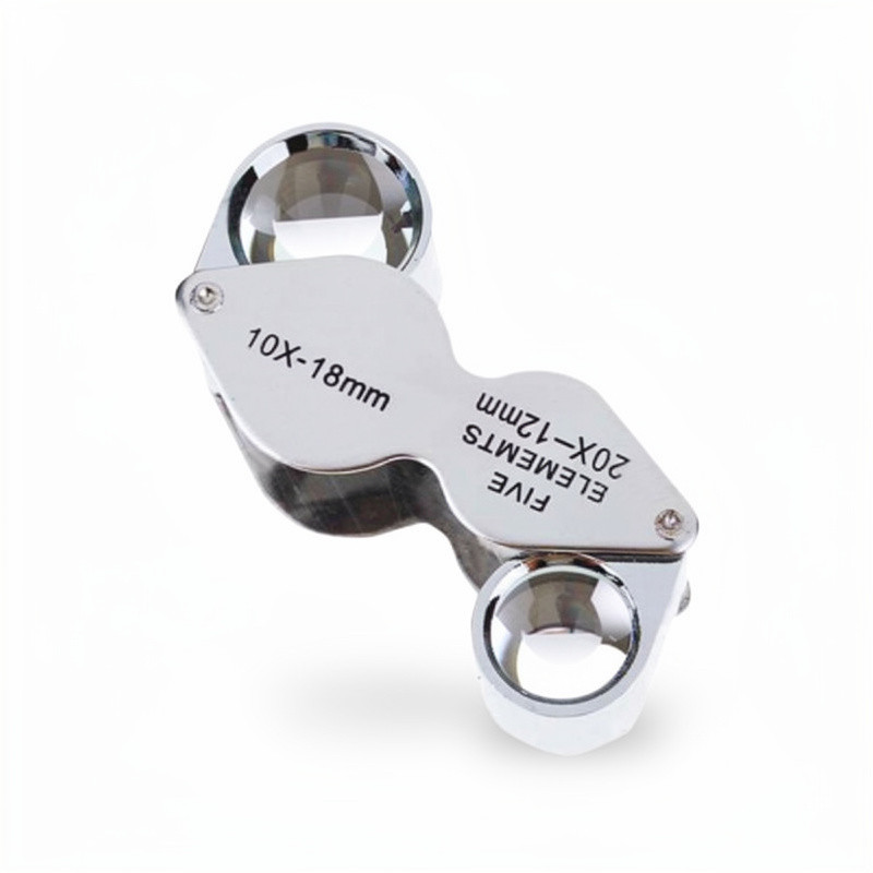 Loupe double pliante 