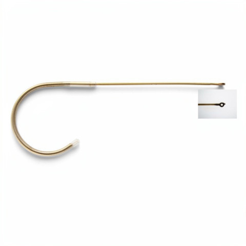 Branches métalliques cordées doré 