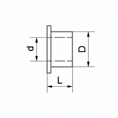 Bague épaulée plastique 