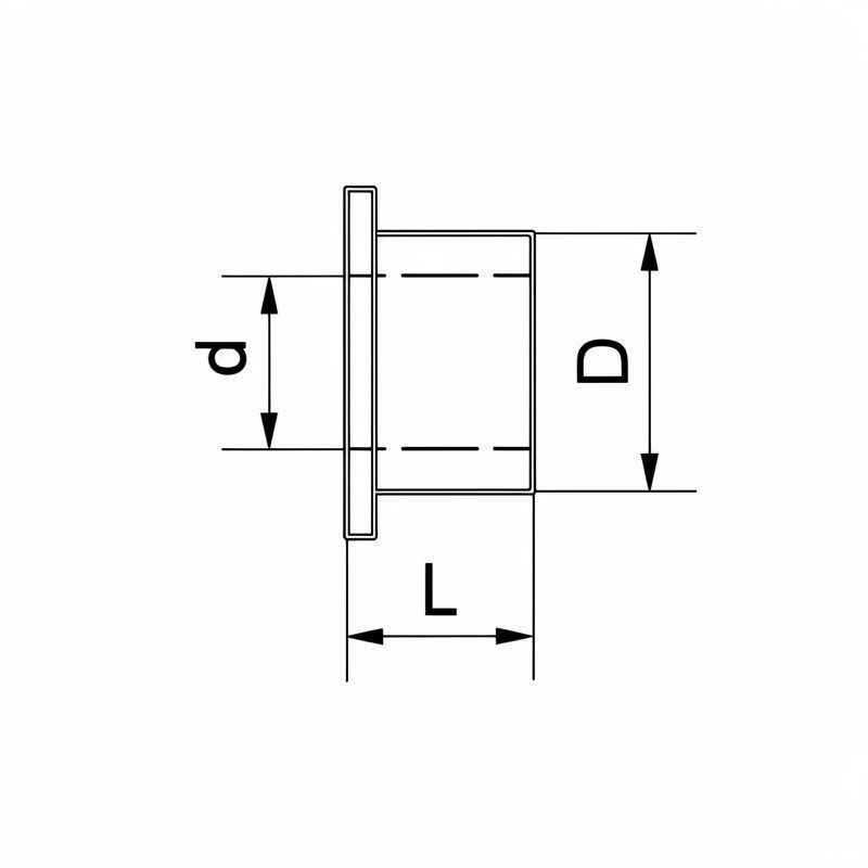 Bague épaulée plastique 