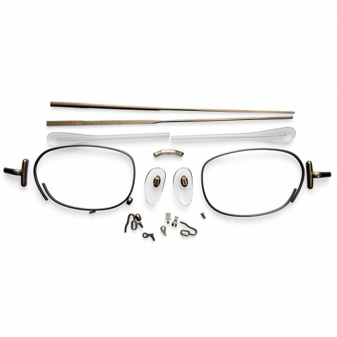 Fournitures pour montage de monture métal