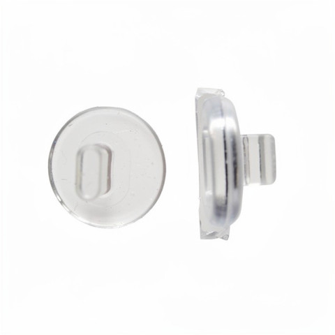 Plaquettes à clipper symétriques PVC insert plastique