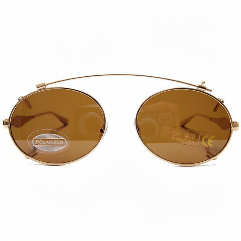 Clips ovales polarisés 