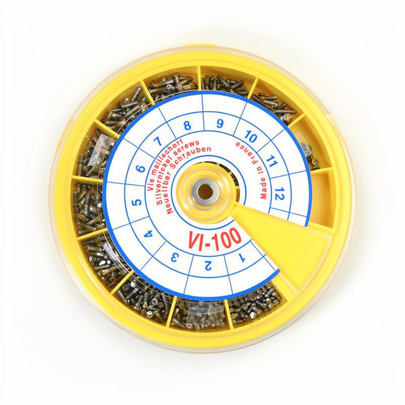 Assortiment vis/écrou maillechort 