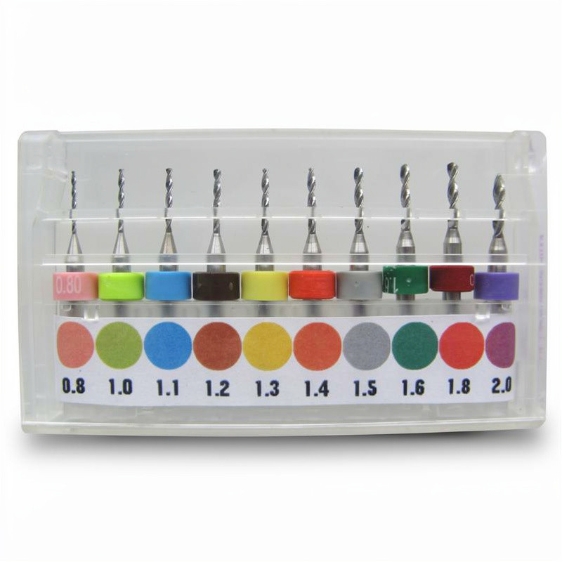 Assortiment de forets carbure de tungsène 