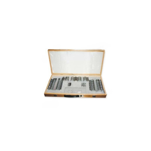 VERRES D'ESSAI 158 PIECES EN COFFRET BOIS